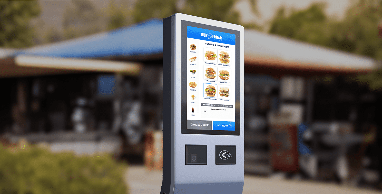 Drive-through ordering display system